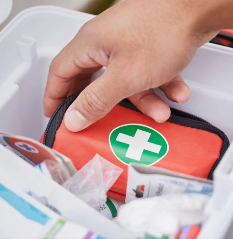 La trousse de secours La trousse de secours
