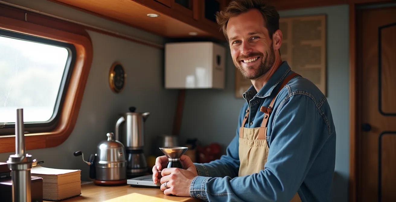 Organisation hiérarchique visuelle des priorités d'équipement nautique